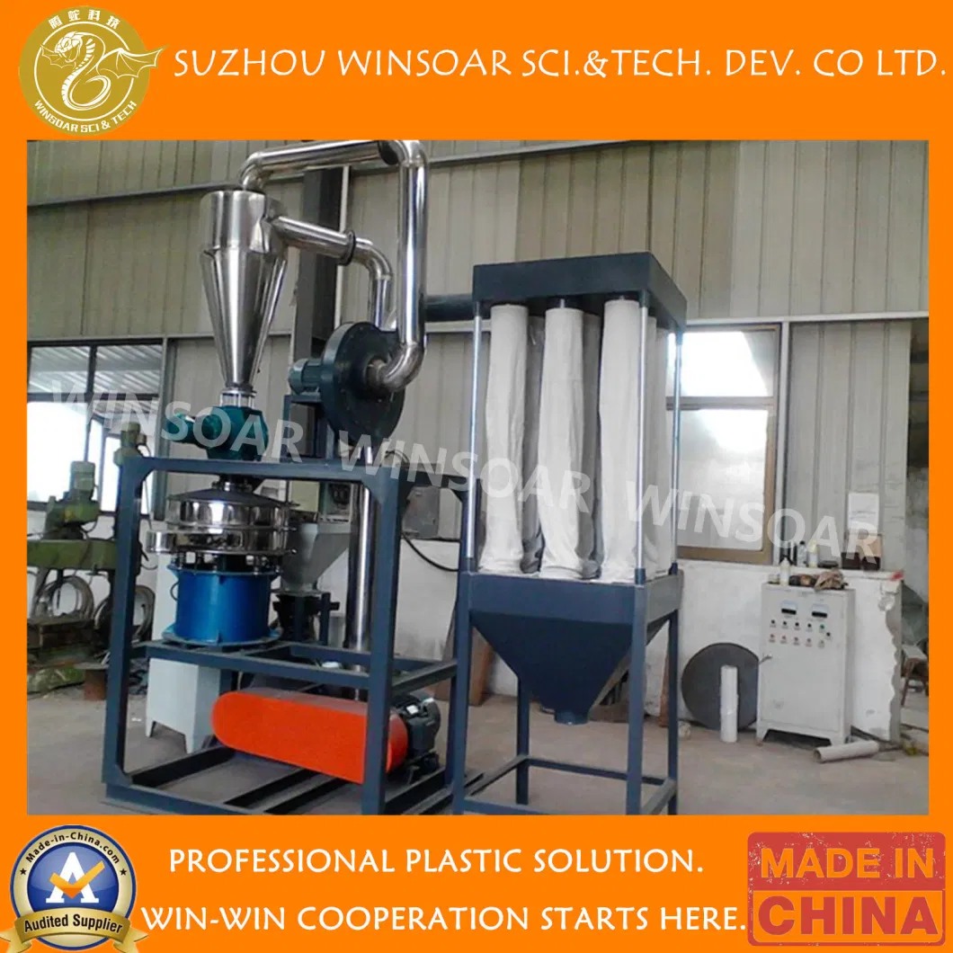 Plastic Auxiliary Recycling Machine for Plastic Pipe Powder Mill Pulverizer