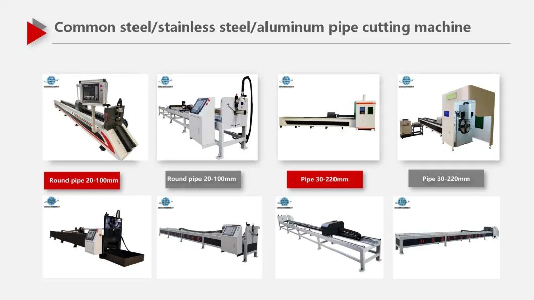 Low Price Custom Automatic Metal Cutter Machinery Tube Tool Pipe Cutting Machine