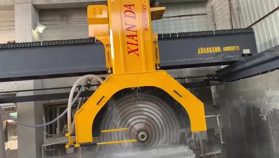 Bridge Block Cutting Machine Multi-Blade Marble Granite Quartz Stone Good Price Quality