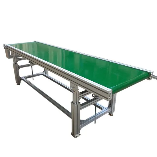 White Food Grade Belt Conveyor Used in Food Production Line