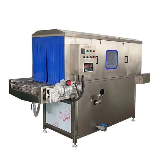 Outer Package Sterilization Disinfection Sprayer / Frozen Food Sterilizing Machine 