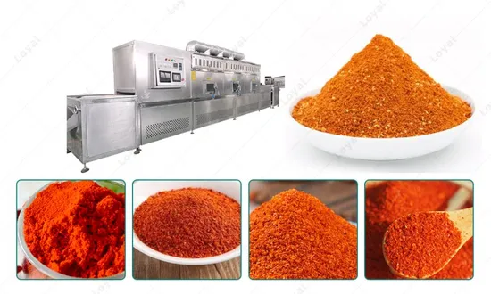 Microwave Silica Powder Microwave Food Spice Sterilization Machine 