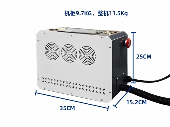 50W 100W Backpack Pulse Laser Cleaner Handheld Cleaner Laser Cleaning Machine Price 