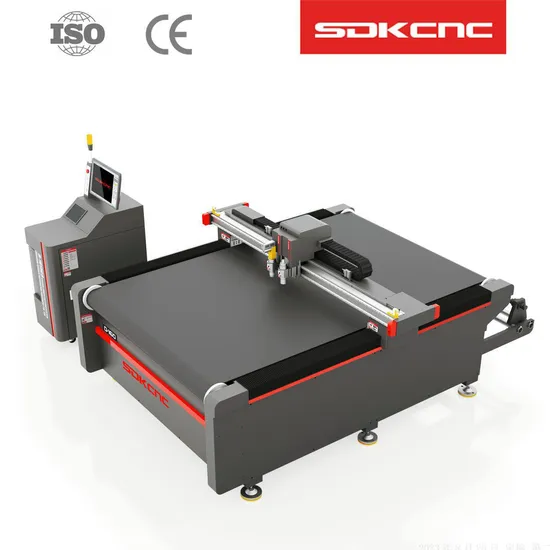 Corrugated Paper Box Factory Sale Felt Belt Auto Feeding Blade Cutting Machine 