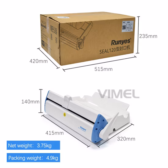 Medical Sterilization Pouch Portable Sealing Machines Dental