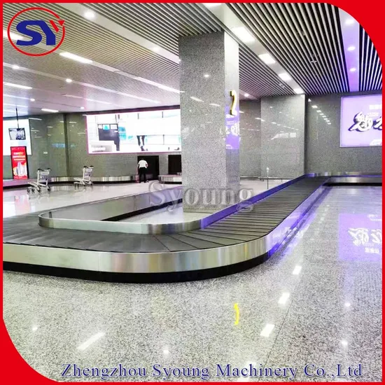 Material Handling Stainless Steel Conveyor Food PVC/PU/Rubber Belt Conveyor Price