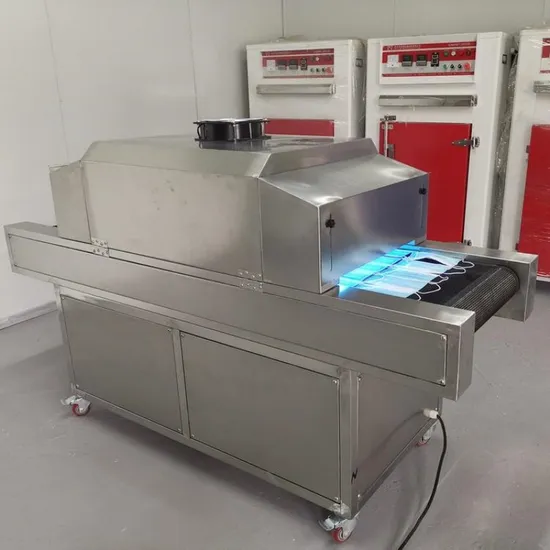 Disinfection Sterilization Machine Ultraviolet Food Honey Caramel Rock Sugar Vinegar UV Tunnel with Ultraviolet Sterilizing Lamp 