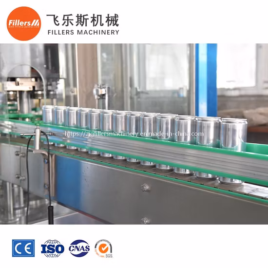 High Quality Canned Beverage Filling Machine / Bottling Seaming System / Canning Equipment