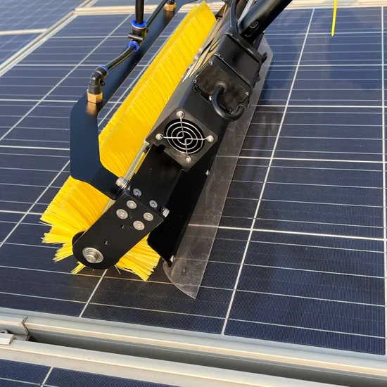 OEM Solar Panel Cleaning Machine Extendable Photovoltaic Panel Cleaning Brush Pole 