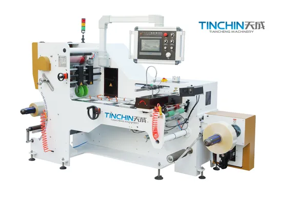 Shrink Sleeve Inspection & Rewinding Bottle Label Center Sealing Seaming Machine 