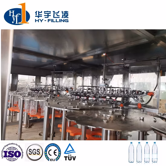 Complete Turnkey Project From a to Z Pure Water Beverage Drink Blow/ Fill/ Cap Combiblock Filling Machine